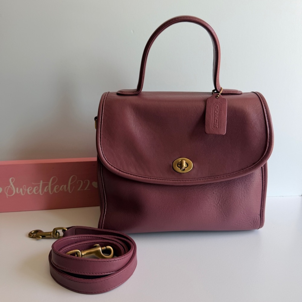 Custom Vintage Coach Manor Bag